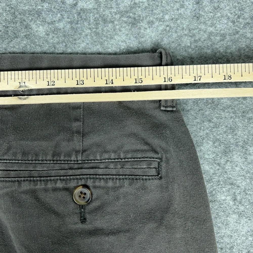J Crew‎ Pants Mens 32x32 Dark Gray Athletic Fit Flex Stretch Performance Chino